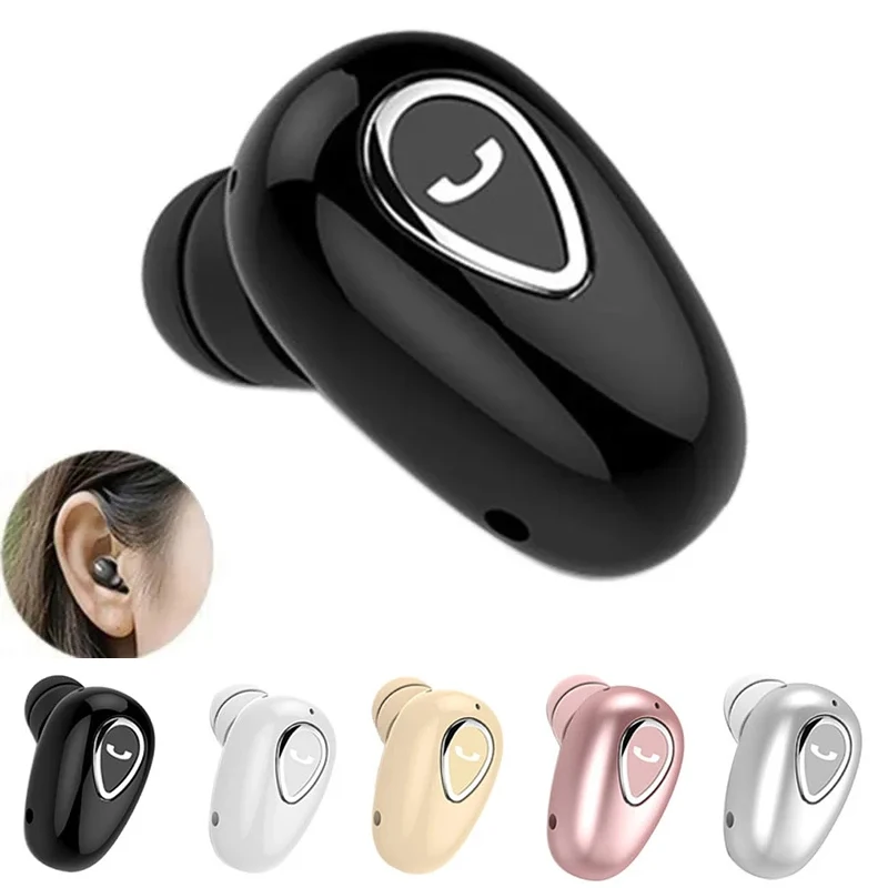 YX01 Mini Wireless Earphones Invisible Single Sports Bluetooth Headphone Handsfree TWS Stereo Headset with Microphone For Phone