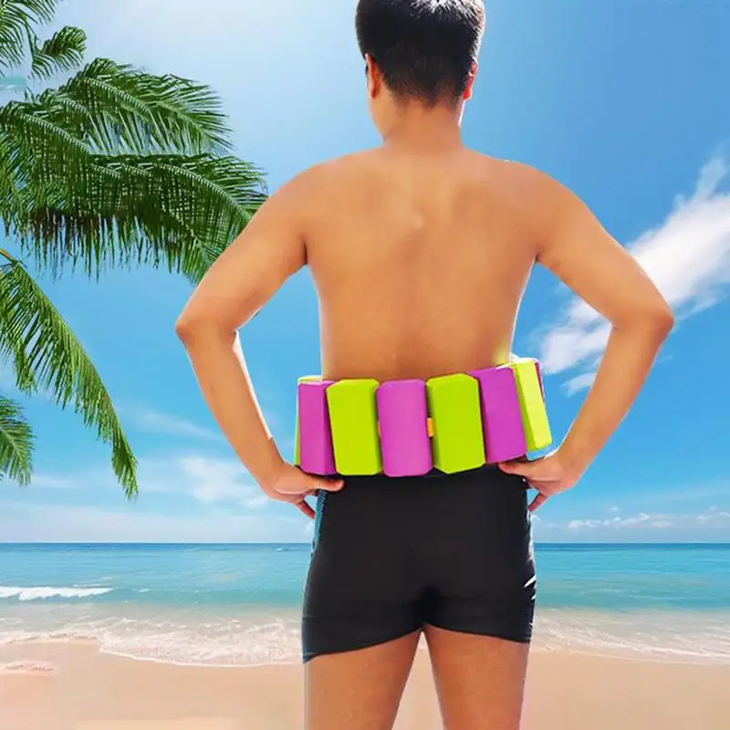 

Safety Swimming Accessories EVA Floating Belt Comfortable Lightweight Swim Back Float Perfect Water Exercise Summer Gifts