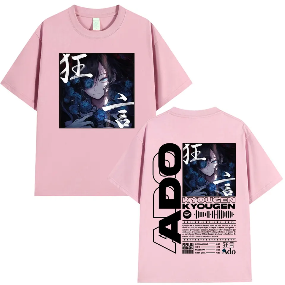 Ado Hibana Kyougen World Tour 2025 T Shirt Men Women Clothing