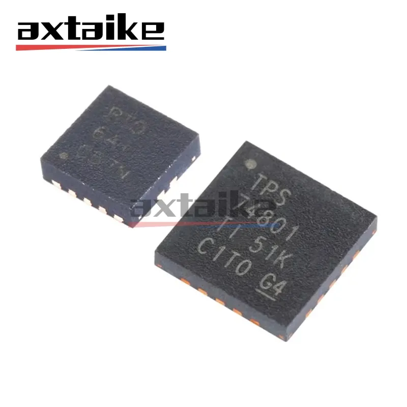 

10PCS TPS74801RGWR VQFN20 TPS74801DRCR BTO BT0 VSON10 TPS74801 1.5A Low-Dropout Linear Regulator With Programmable Soft-Start IC