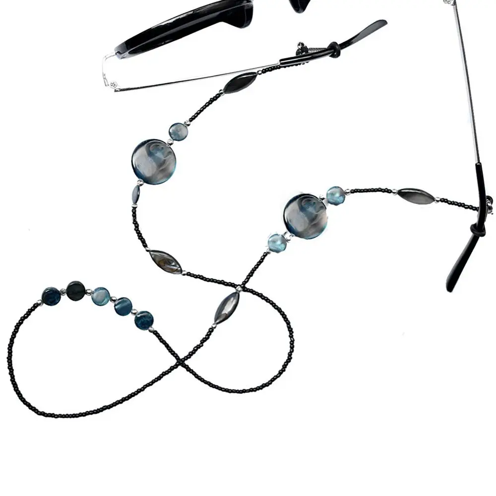 

Trendy Glass Beads Women Shell Beads Eyewear Retainer Sunglasses Chain Glasses Chain Beaded Eyeglass Lanyard