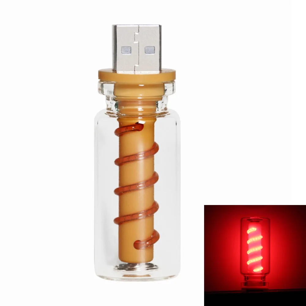 

Сенсорный USB-ночник с спиральной нитью, портативная автомобильная USB-лампа с регулируемой декоративной подсветкой