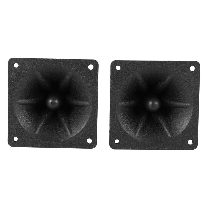 4Pc Tweeters Piezoelectric Tweeter Loudspeaker Ceramic Buzzer Treble Square Audio Speaker