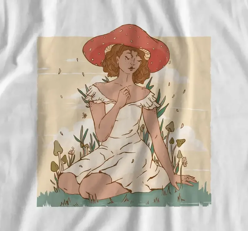 Mushroom Girl T-shirt