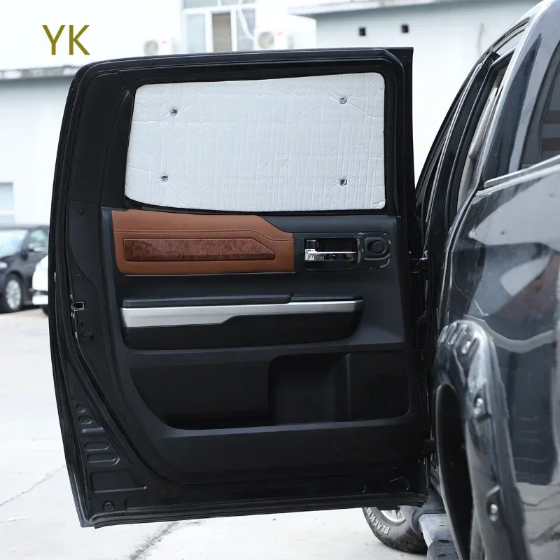 

Aluminum Foil Silver Car Front Windshield Full Window Glass Sun Protection Parasol Car Accessories For Toyota Tundra 2007-2021