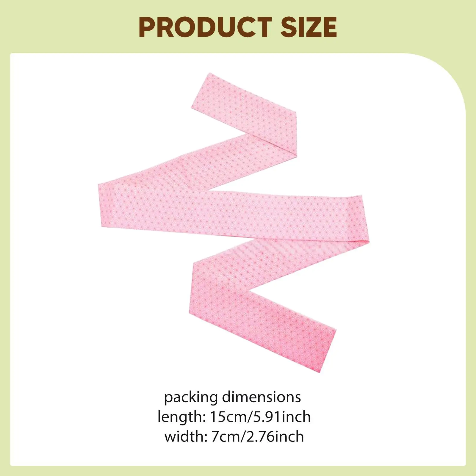 Kimono Obi Belt Easy to Put on Yukata Robe Accessory Comfortable Polyester for Women Yukata Waist Belt Decorative Traditional