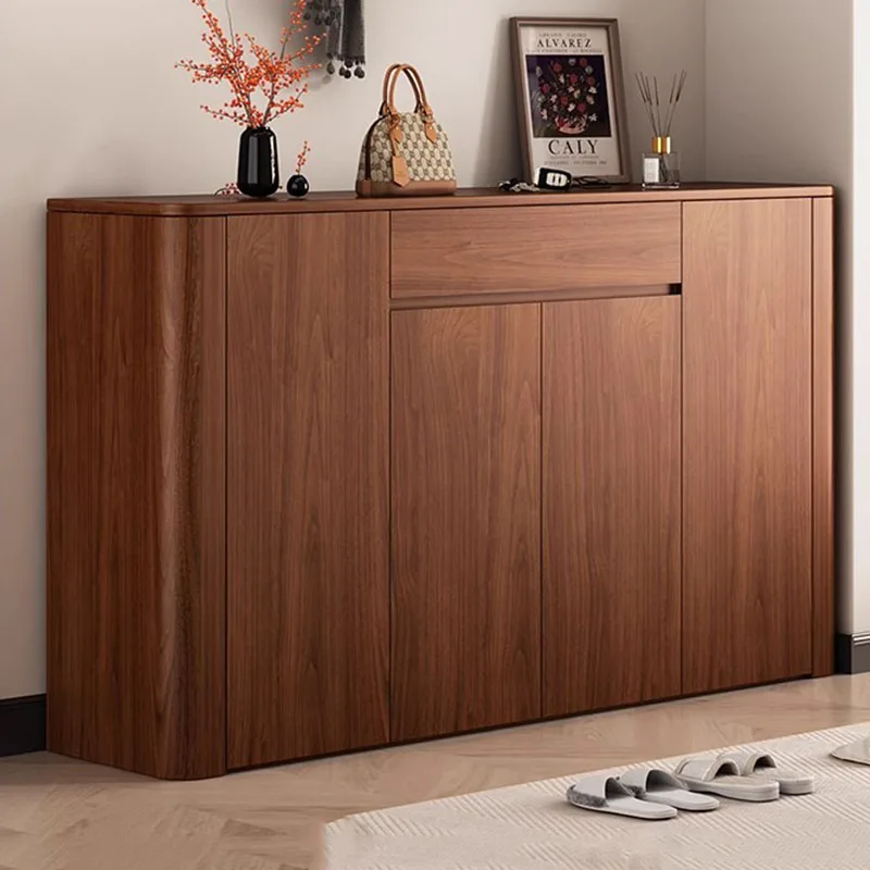 

Modern Designer Shoe Cabinet Organizer Storage Mobile Box Shoe Shelf Designer Luxury Wooden Display Gabinete Home Furniture