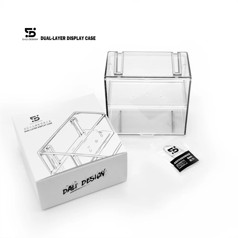 1/64 Acryl-Modellauto-Vitrine, transparente, hochwertige Ausstellungsbox für MINIGT-Sammlerstücke (ohne Autos) – Detail 17
