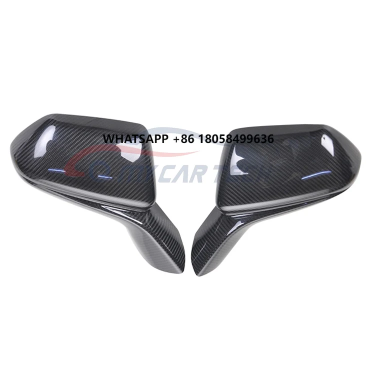 

For Chevy Camaro 2016-2020 Rearview Mirror Side Mirrors Carbon Fiber Cover