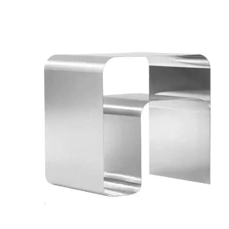 

Многофункциональный журнальный столик из нержавеющей стали для гостиной, домашний декор, дизайнерская мебель, металлические прикроватные тумбочки для спальни