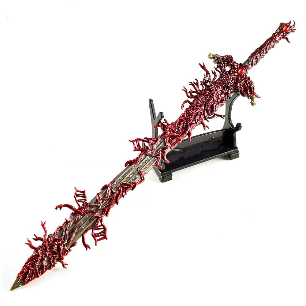 Blasphemous Blade Rykard ゲーム周辺機器 30CM モデル 全金属製 剣型オーナメント デスクトップオーナメント 装飾 コレクション 男の子へのギフト