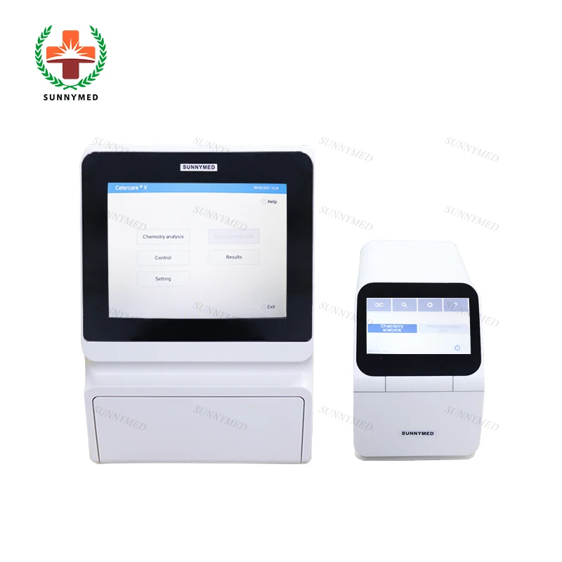 SY-B175M 8.4 Inch Display Lab Blood Quick Test Chemical Analyzer for human in Clinic/Hospital