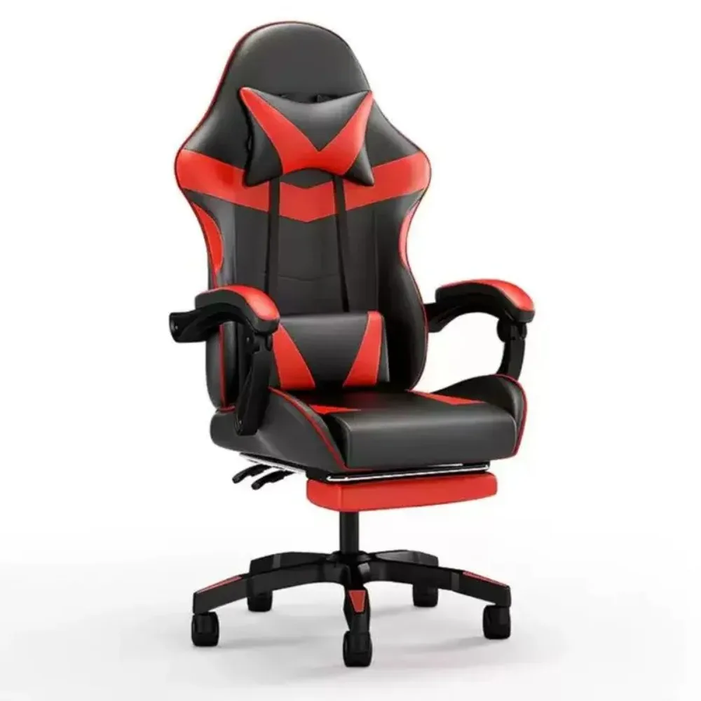 Silla Gamer 2026 con Luces LED, Bluetooth, Audio, Reclinable, con Ruedas y Reposapiés,  Alta Calidad para Hogar y Comercio