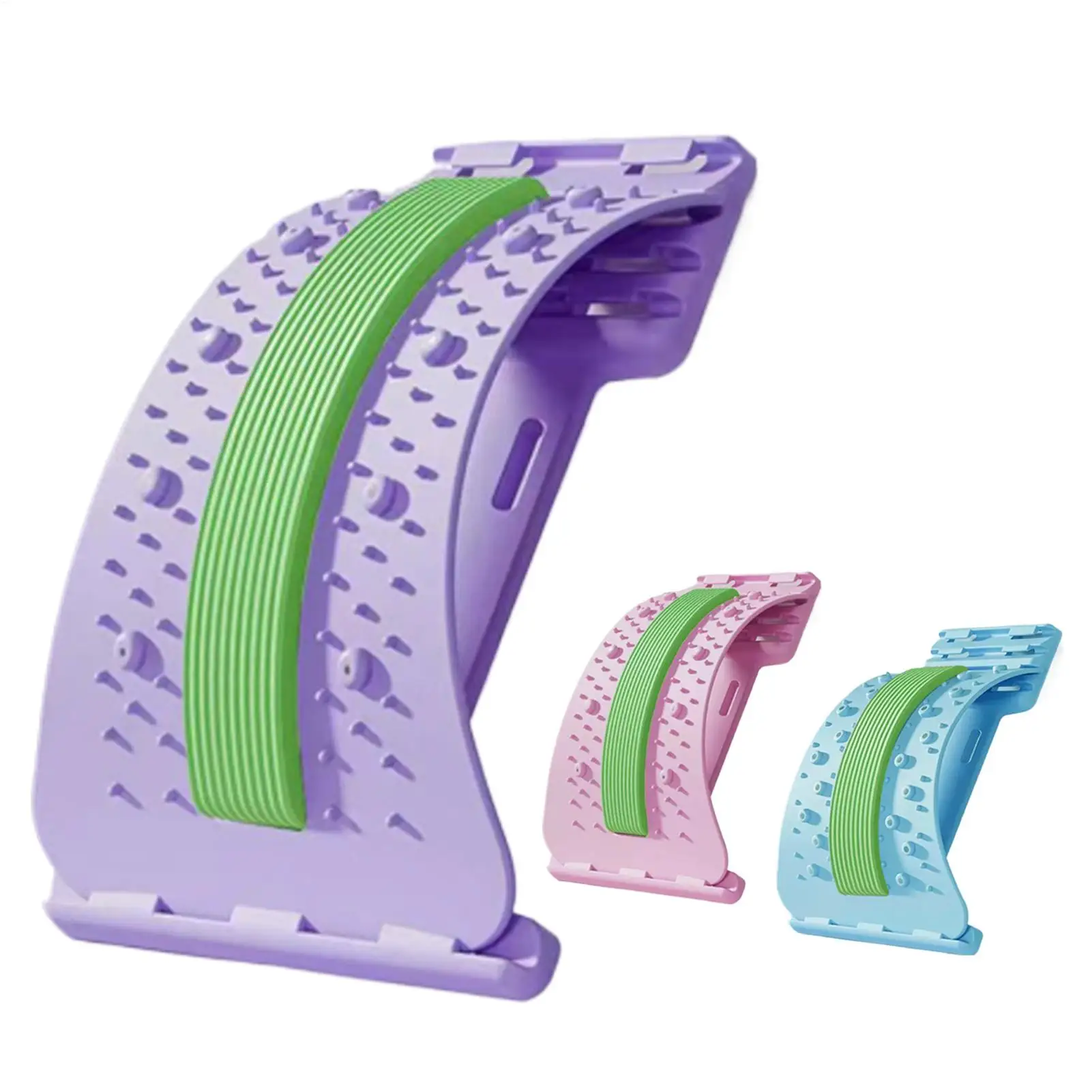 Rückenstrecker, mehrstufig verstellbares Massagegerät, Taille, Hals, Fitness, Lendenwirbelsäule, Halswirbelsäule, Halswirbelsäule, Stützmassagegerät, liegend