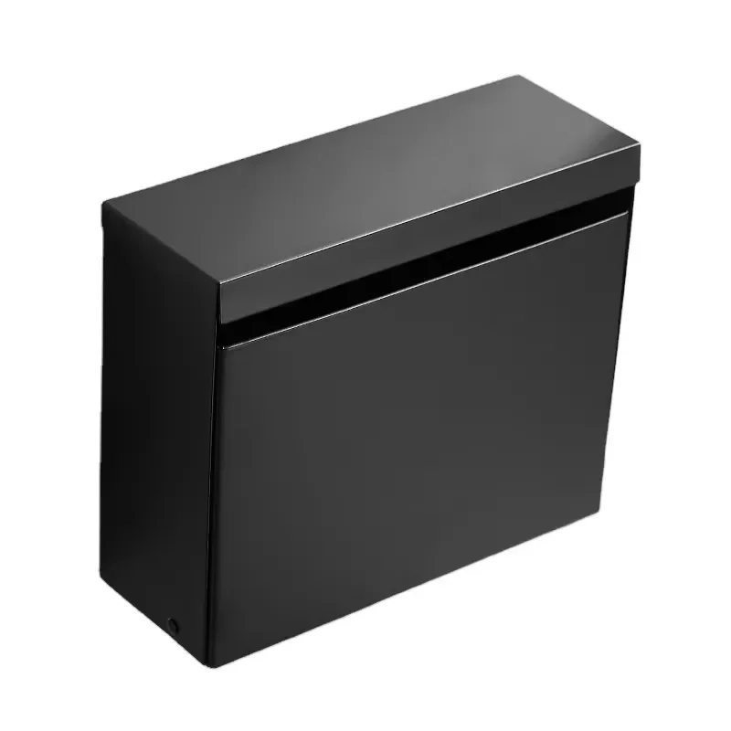 Wall Mounted Black Toilet Paper Holder Stainless Steel Sanitary Carton Bathroom Tissue Roll Dispenser Modern Home Decor