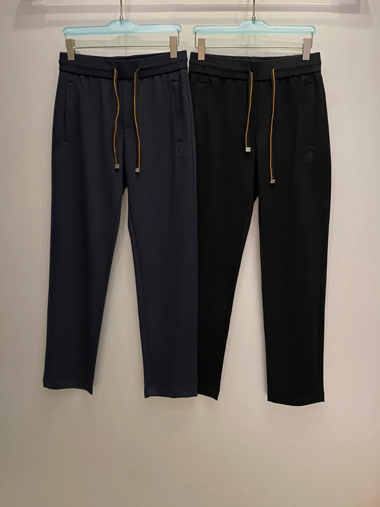 

LP Italy 25ss comfortable breathable straight drawstring trousers men's sports casual pants