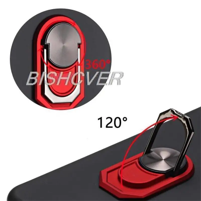 Etui na telefon z magnesem Oukitel WP15 odporne na wstrząsy miękkie TPU pokrywa silikonowa do Oukitel WP15 WP15S etui z uchwyt pierścieniowy — zdjęcie 5