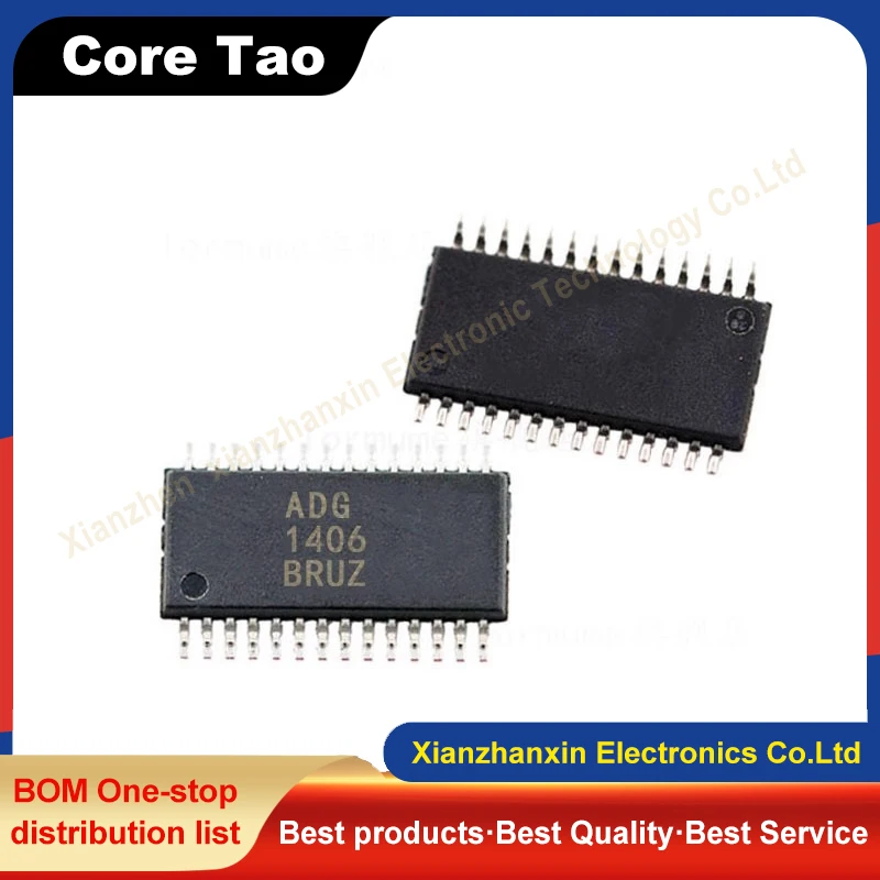 1pcs/lot ADG1406BRUZ ADG1406BRU ADG1406 TSSOP-28 Multiplex switch IC