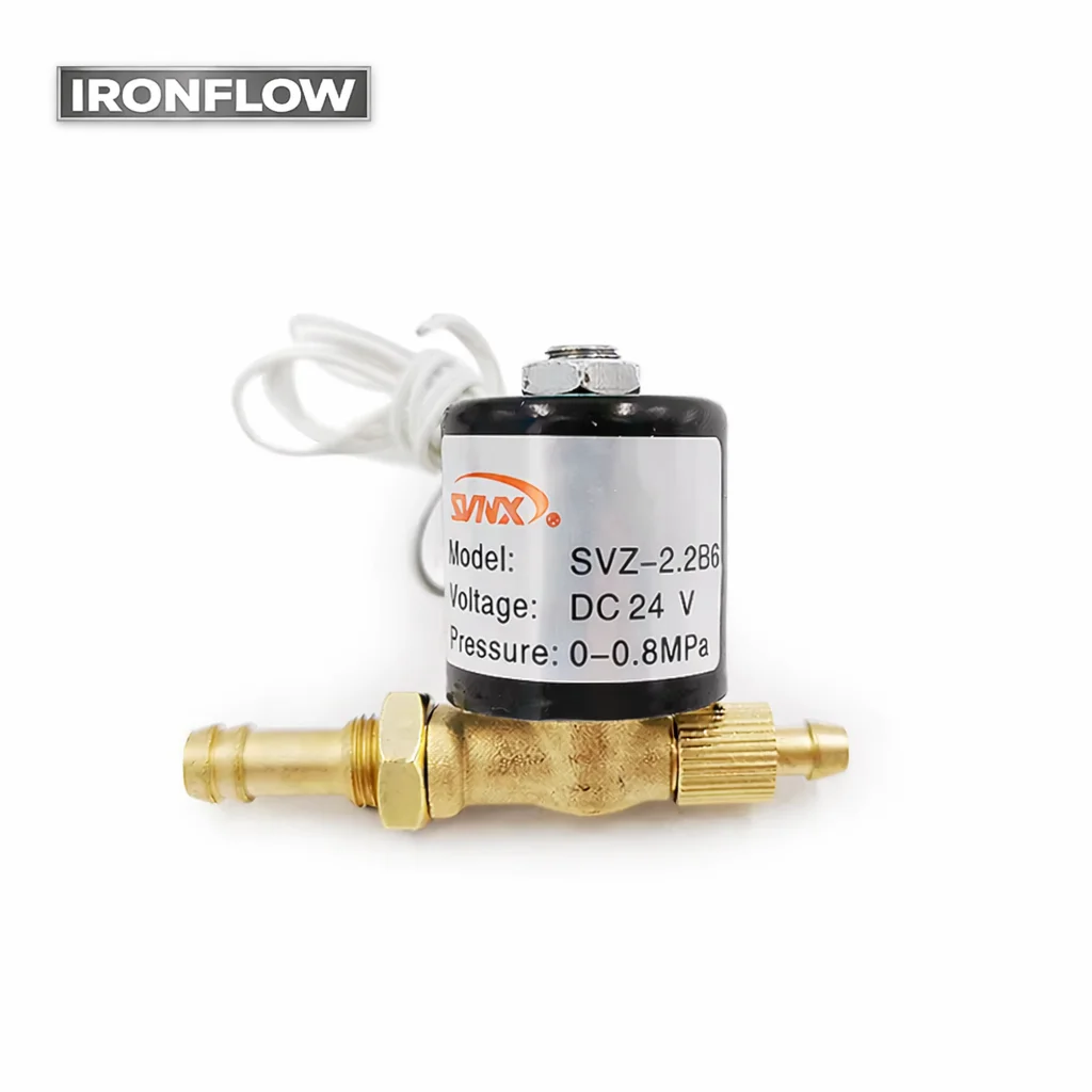 2Pcs 224V/36V/220V SVZ 1.5/2.2 Two Position Two Way Solenoid Valve SVZ-1.5/SVZ-2.2 for Argon Arc Welding Machine Wire feeder
