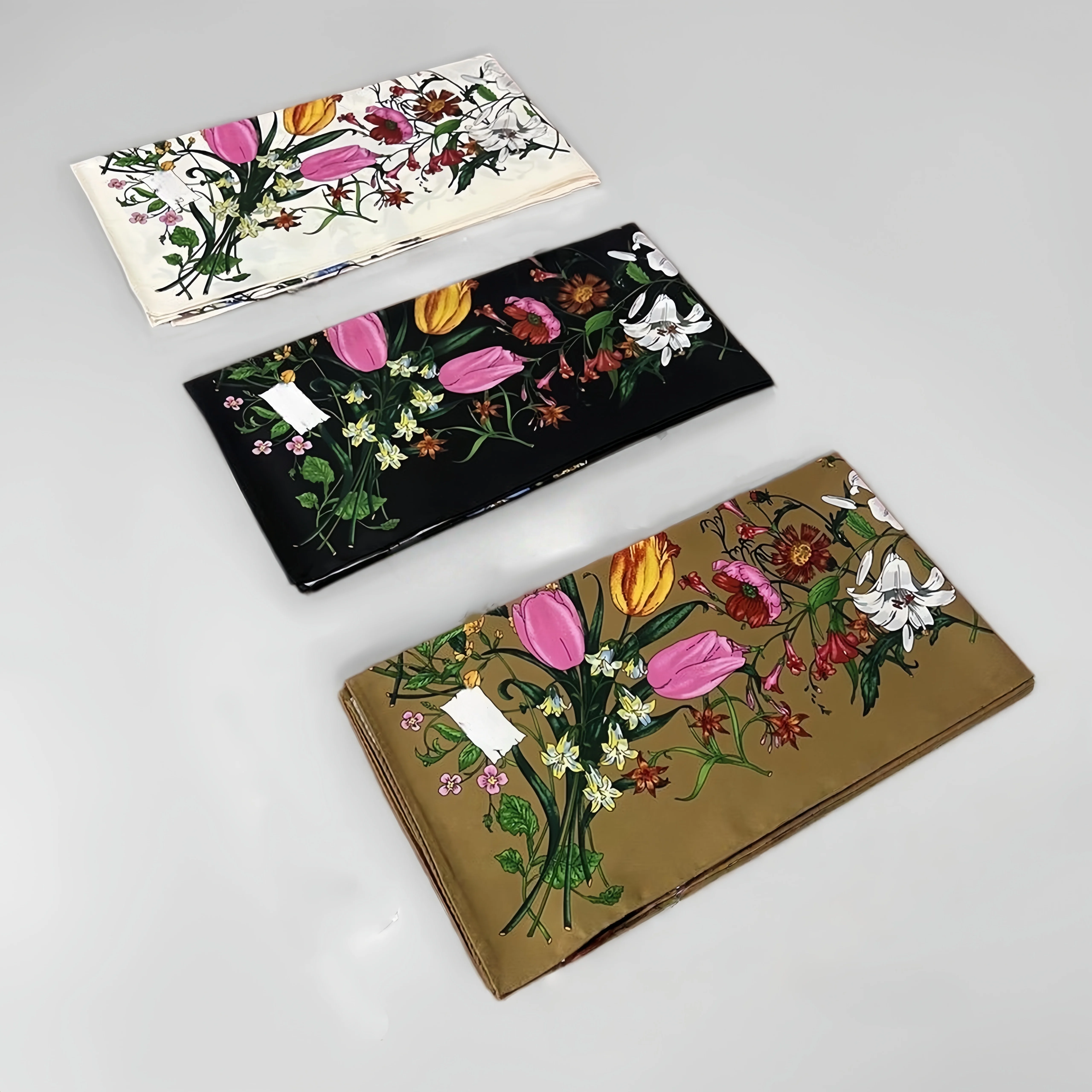 luxury-women's-silk-scarves-twill-silk-printed-square-scarf-elegant-floral-pattern-shawl-scarf-necklace-hairband-holiday-gift