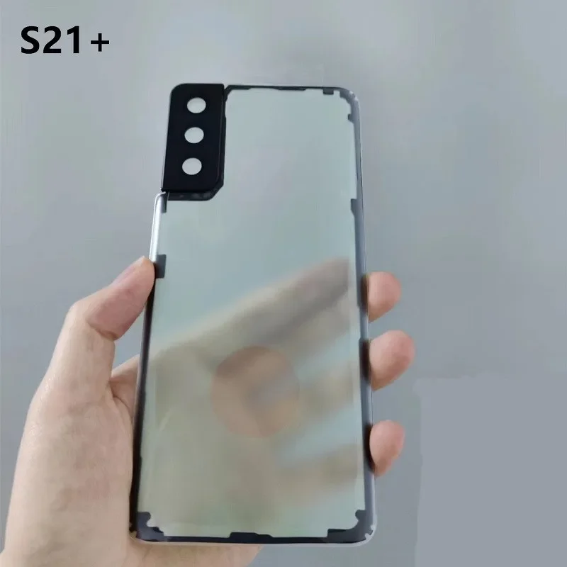 Rear Housing For Samsung Galaxy S24 Ultra S23 Plus S22 S21 S20 Transparent Glass Battery Back Cover Repair Matte Clear Door Case