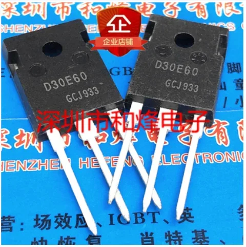 

10PCS 20PCS D30E60 IDW30E60 TO-247 600V 30A