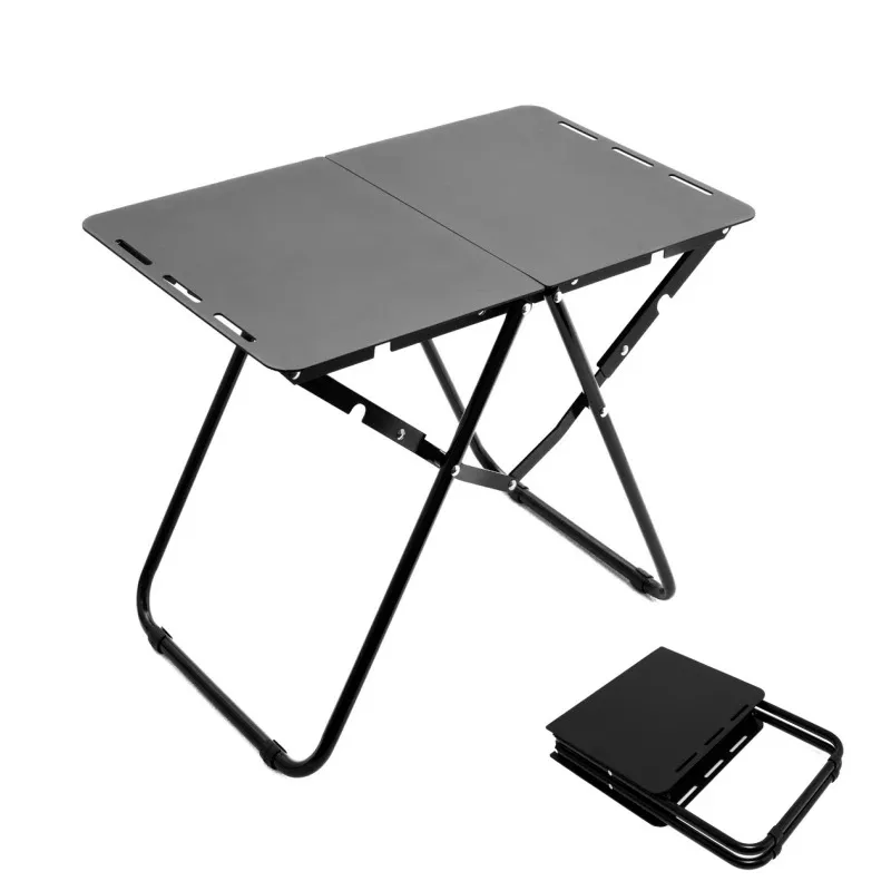 

Outdoor Aluminum Alloy Table Portable Folding Table Camping Lightweight Quick Opening Tactical Table Picnic Camping Mini Tables