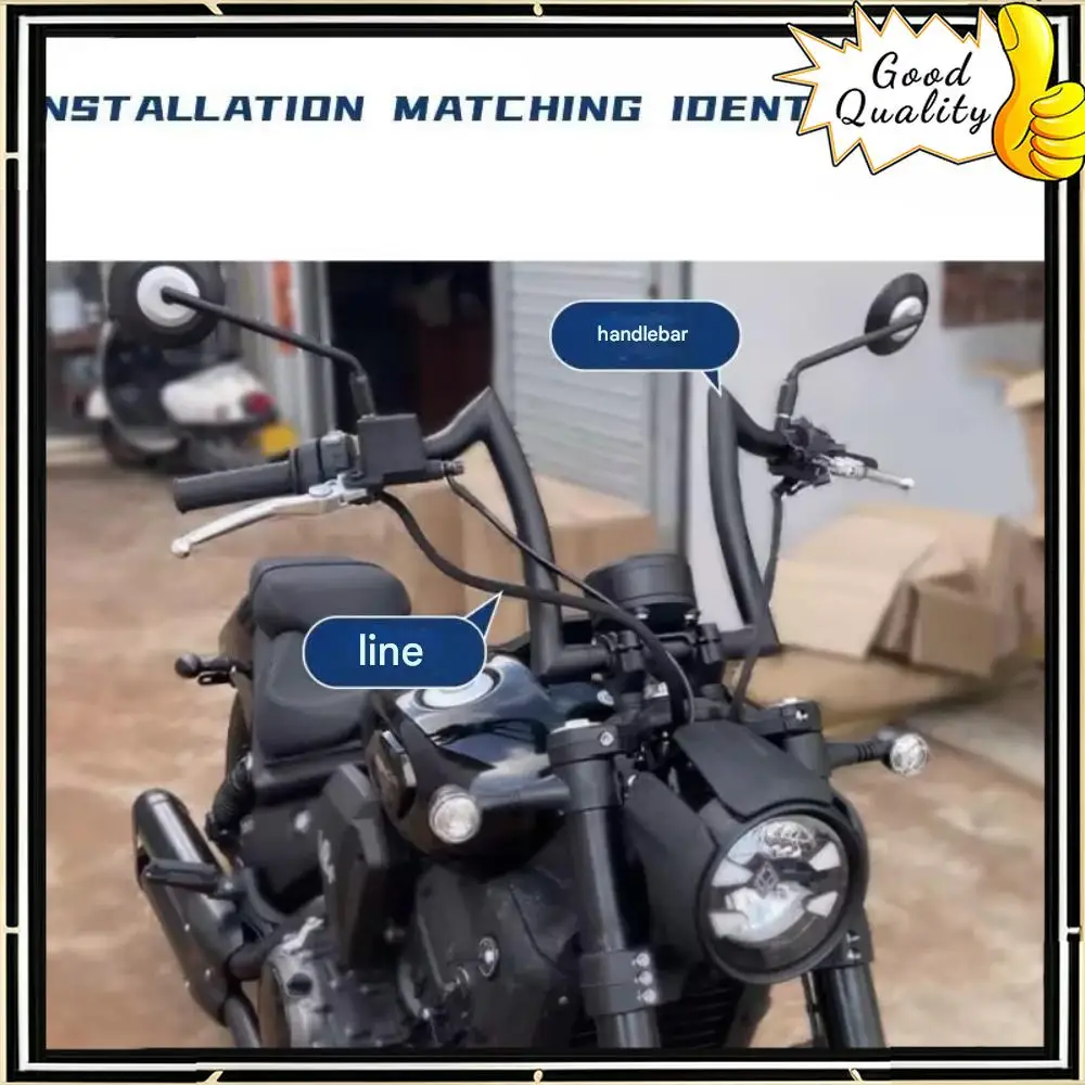 

Good Quality For Benda Dark Flag 500 Darkflag 500 V4 Black Flag 500 Retro Claw Handlebar Heightened Handlebar