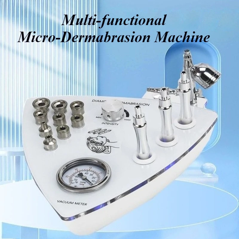 Aparatos de limpieza Facial, máquina eléctrica de cepillo Facial, cuidado de la piel, máquinas de Dermoabrasión de diamante, dispositivo de belleza de limpieza en aerosol