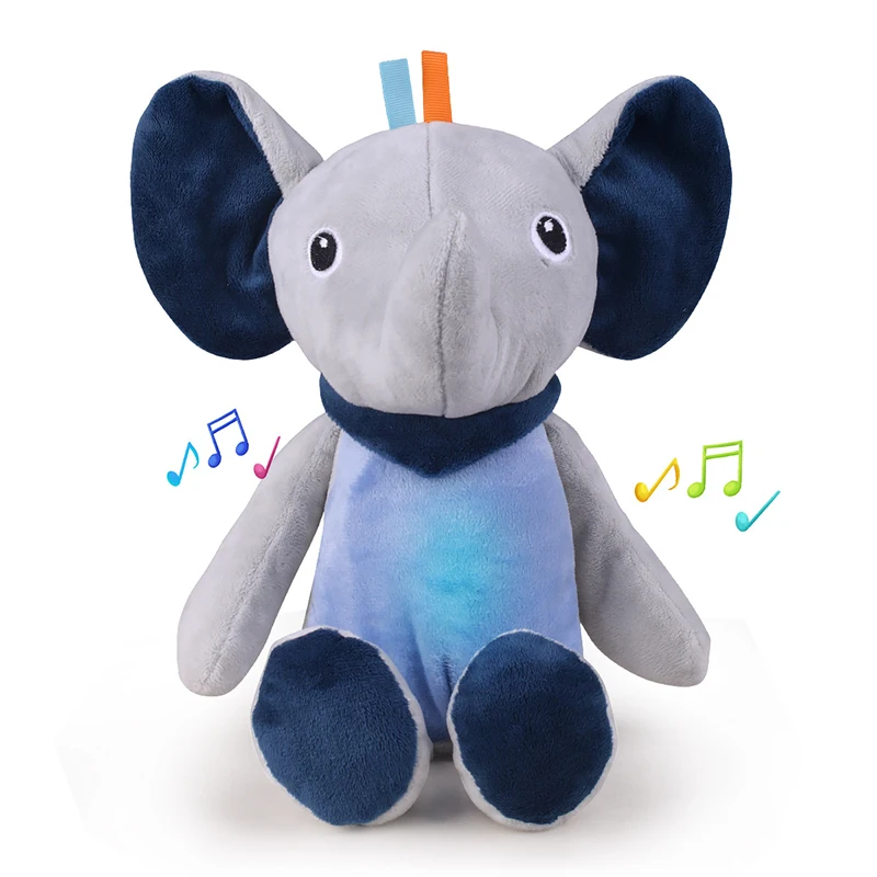 Lewenee-Jouet de beurre apaisant pour bébé, musique légère, ciel étoilé, peluche, sommeil, jouets d'accompagnement pour enfants