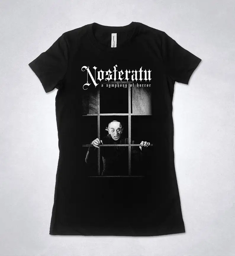 NOSFERATU t-shirt, A Symphony of Horror, F. W. Murnau, Bram Stoker, Horror shirt, Graphic Tee, Horror Movie shirt, Count Orlok,