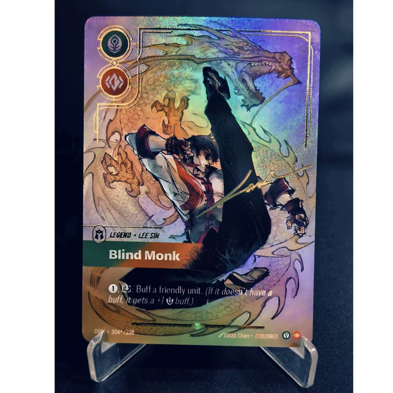 Cartas de Coleção DIY League of Legends Versão em Inglês Série OGN Rune: Rune da Fúria, Rune da Ordem, Rune do Caos, Rune da Mente, Rune da Calma