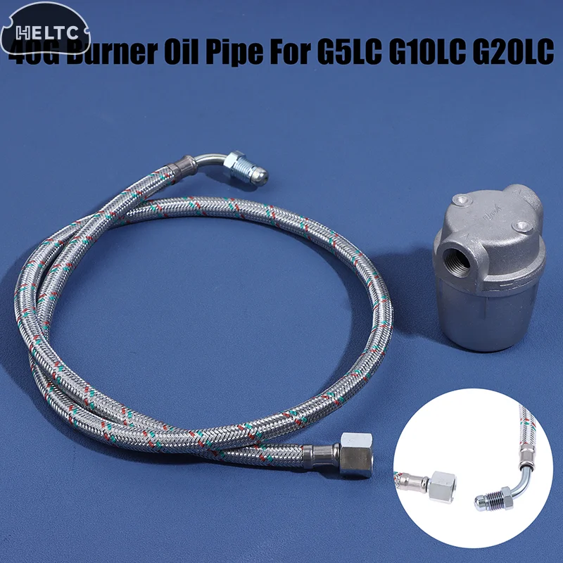 1 مجموعة عالية الجودة 40 جرام سلسلة الموقد ماسورة زيت تصفية G5LC ، G10LC ، G20LC ، مضخة مدخل الأنابيب 1/4 "-3/8" الموقد الملحقات