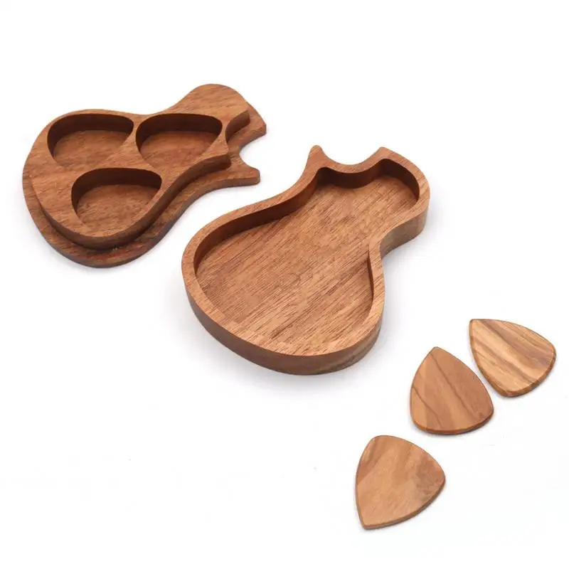 

Guitar Pick Box Acoustic Guitar Plectrums With Box Cool Guitar Accessories Plectrums For Acoustic Guitar Wooden Guitar Pick Box