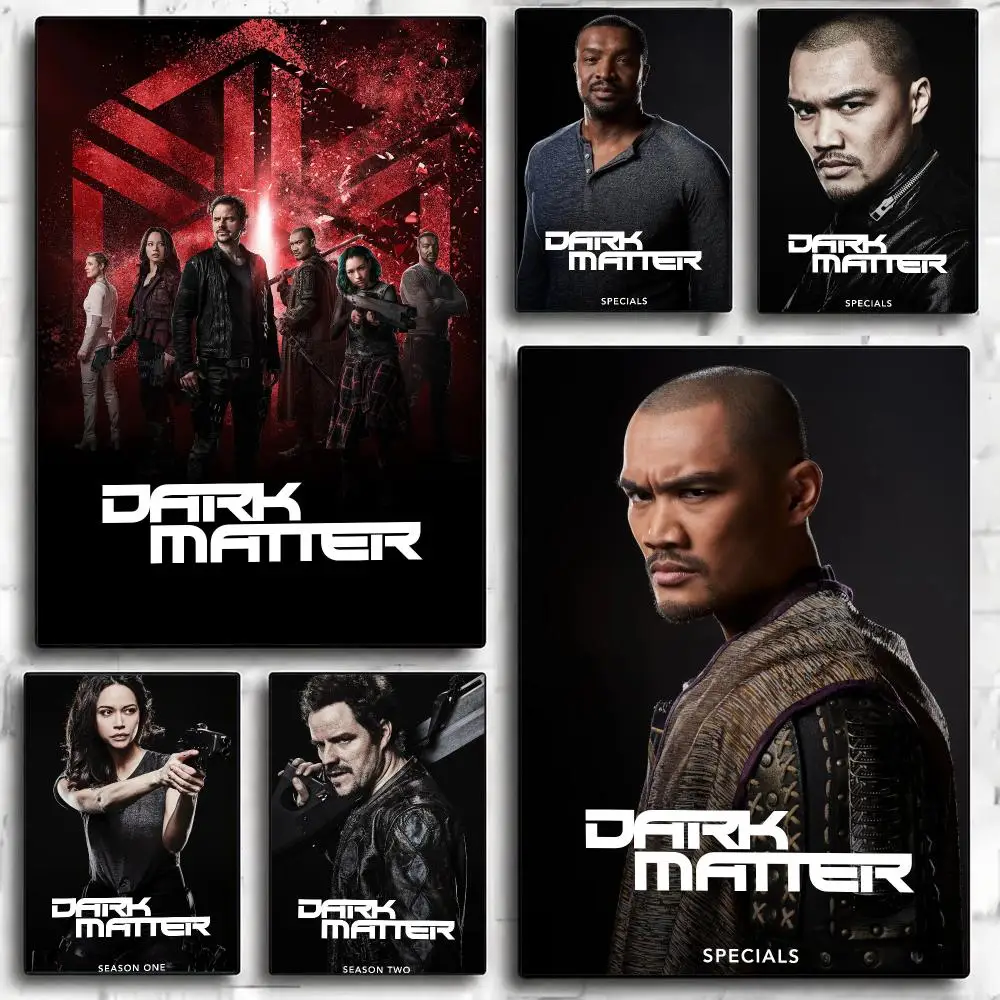 tv series D-Dark Matter-R Poster Minimalist Wall Sticker for Cafe Office Bar Home Decor and Gift