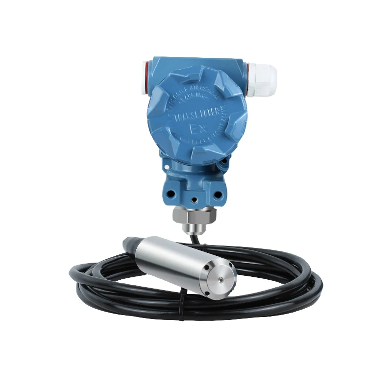 RS485 Hydraulic Monitoring Level Sensor Oil tank Level Depth Sensor Lcd Display River Water Level Pressure Sensor Transmitter
