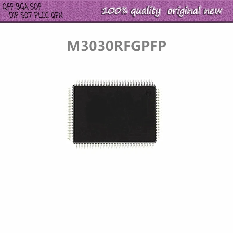 

2Pcs/Lot M3030RFGPFP M3030 M16C QFP-100