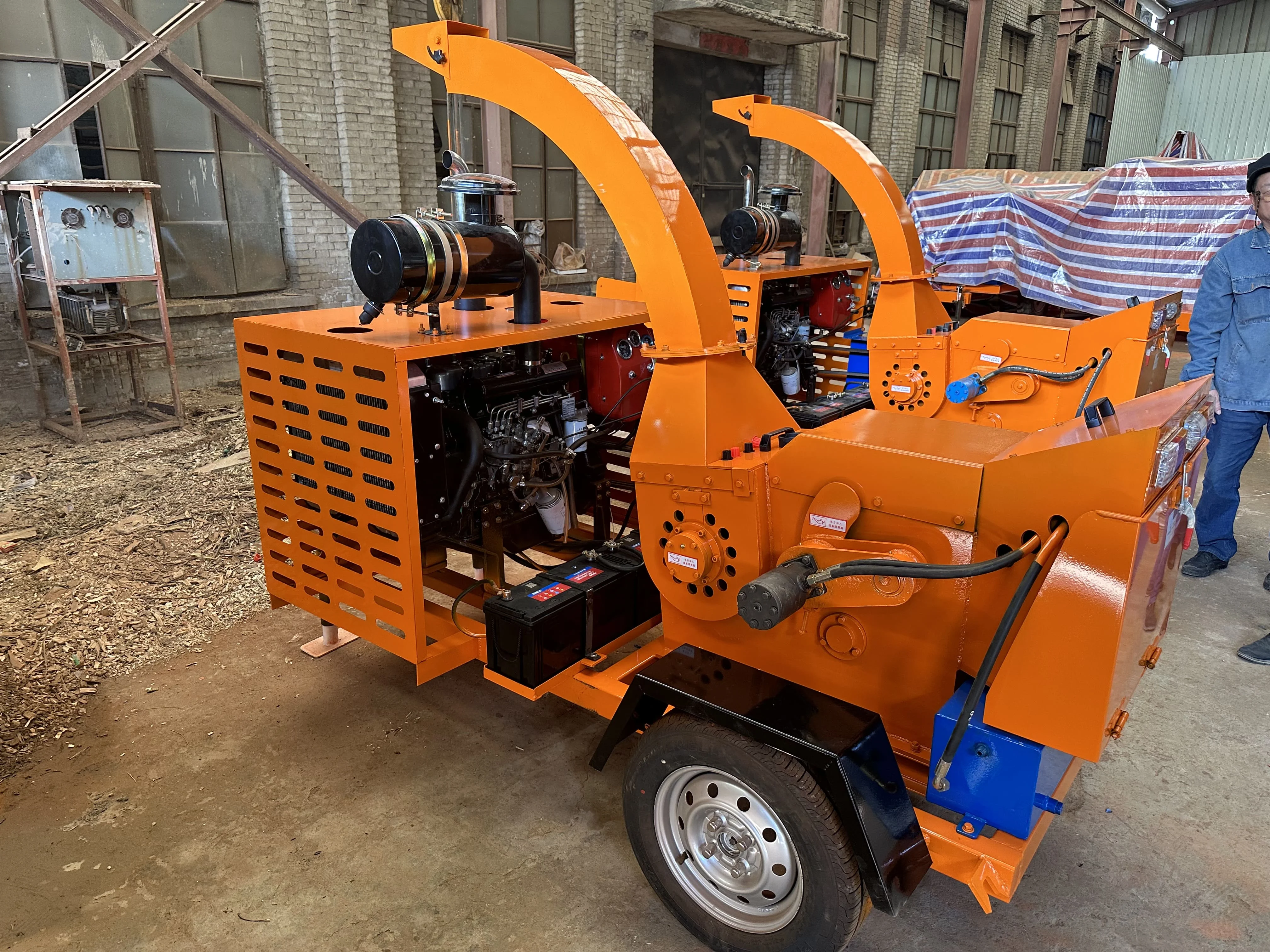 The Wood Crusher Machine Tree Branches Shredder and Garden Branch Crusher on Sale