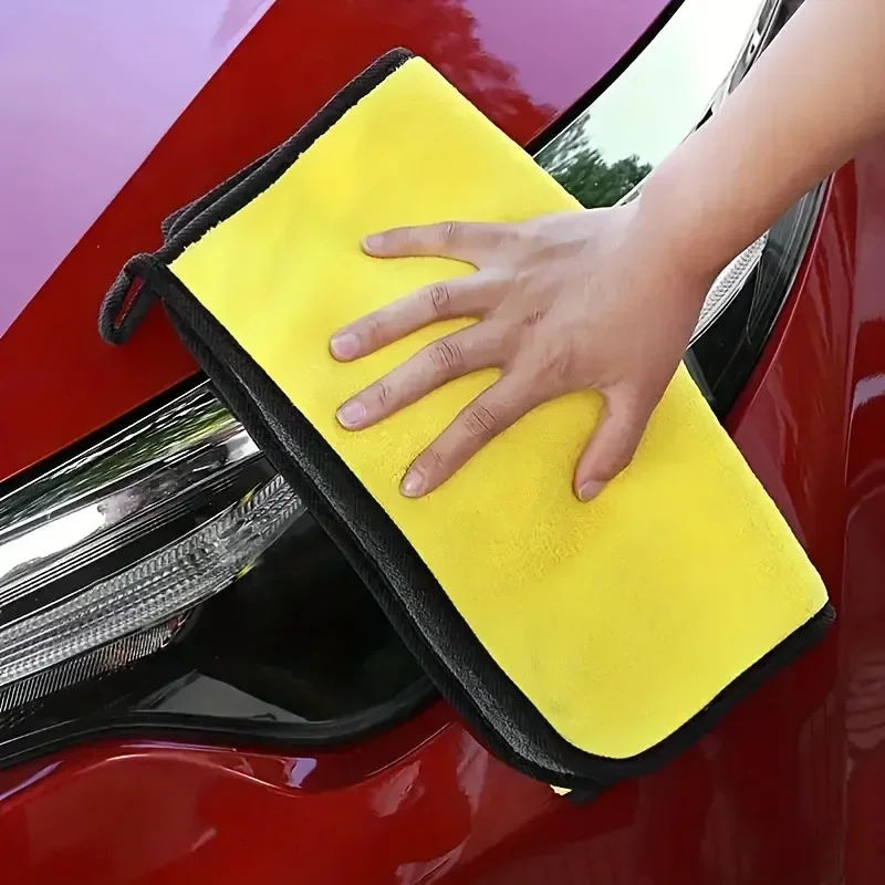 Ultra-Thick Microfiber Car Cleaning Towels Lint-Free Scratch-Free Super Absorbent Detailing Cloths for Vehicle