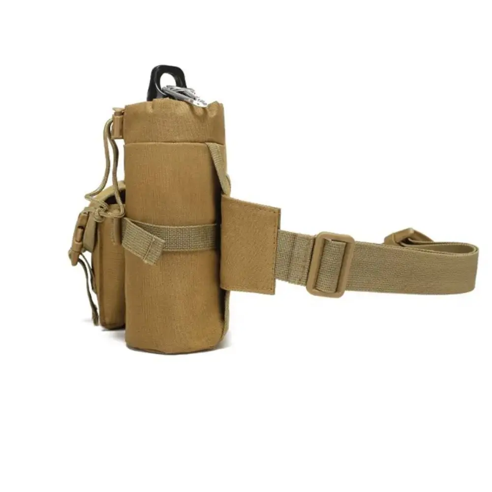 

Waterproof Men Waist Pack Water Cup Pocket Phone Pouch Hiking Water Bottle Bag Nylon Bottle Holder Camping Belt Bag