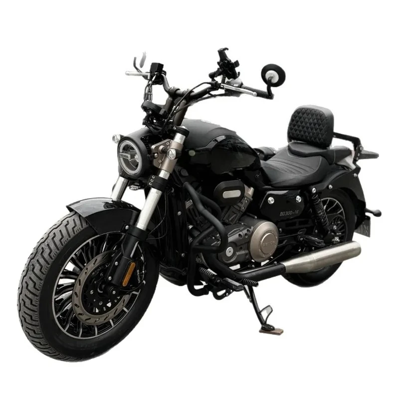 300CC Men's and Women's Ride Greystone 250 Retro Cruise Touring Motorcycle
