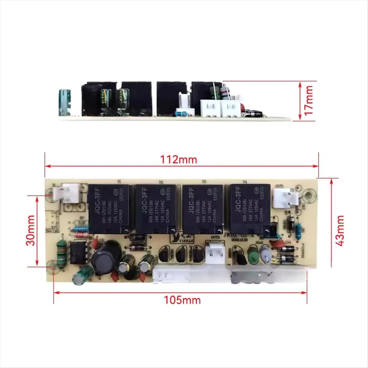 AAAE Temperature Control Board 12V 24V 12 Liters Car Refrigerator Motherboard Display Board Computer Board Controller