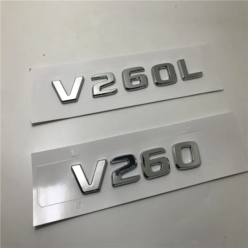 

3D ABS For V Class V250 V260 W447 Vito W447 Viano Sprinter Car Emblem Car Assessoires for Mercedes Benz V Cla