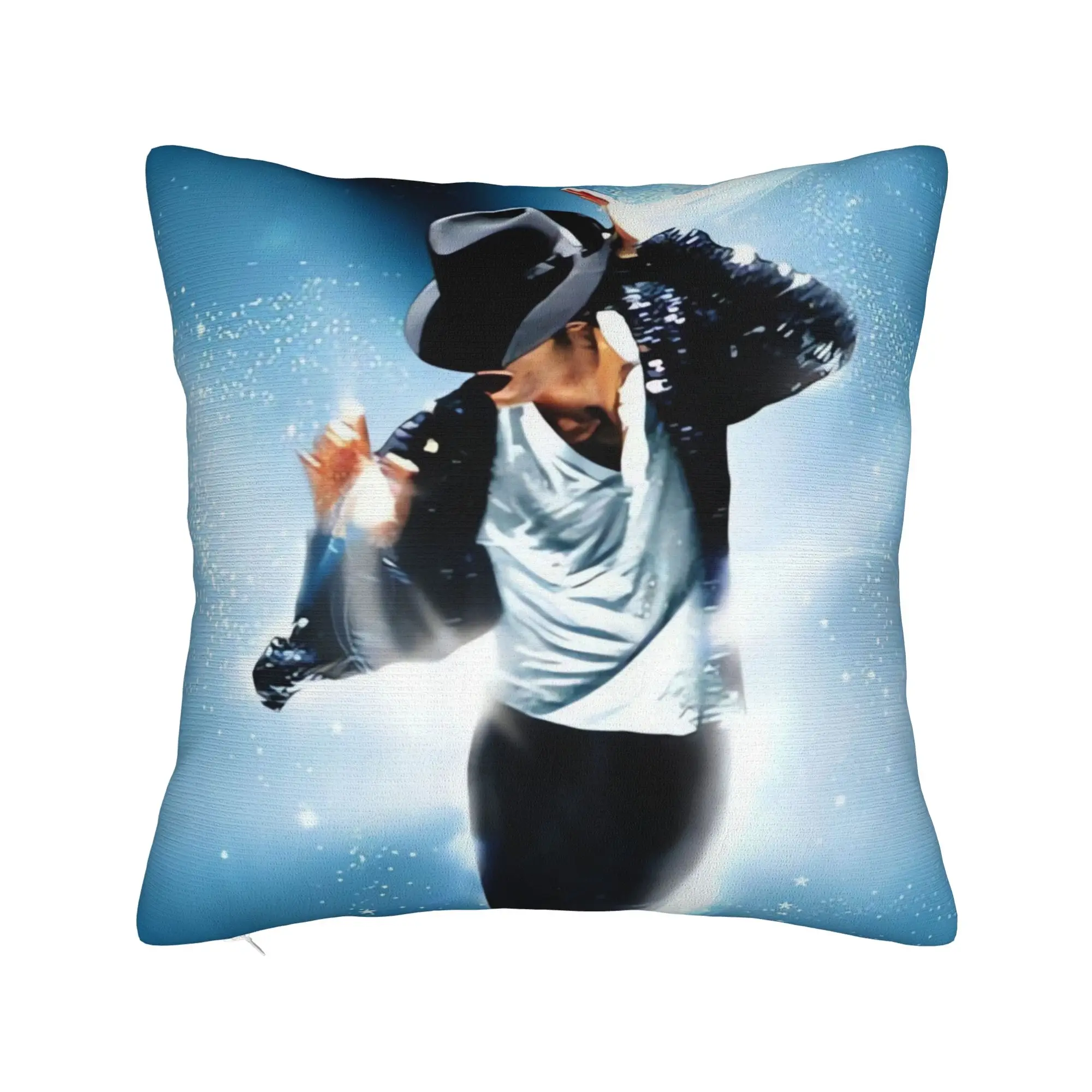 Futuristic Michael Jackson Moonwalk Pose Pillow Case  Morden Pillow Cover Design Pillowcases For Sofa Car Home Decor