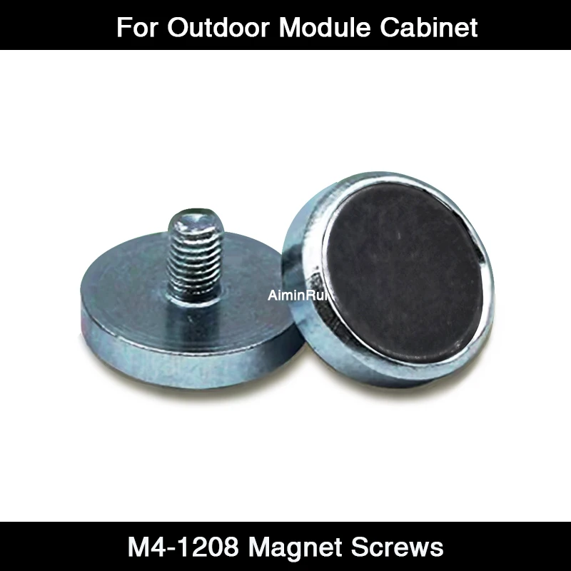 100Pcs/Lot M4-1208 / M4-1408 Magnet Screws for Outdoor LED Cabinet Full Color LED Display / LED Panels / LED Module