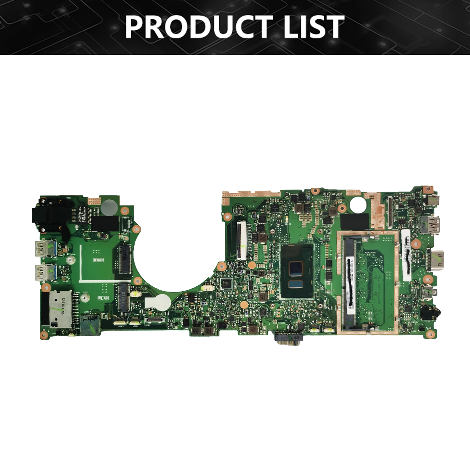 Notebook BU203UA Mainboard For ASUS PRO ADVANCED BU203U Laptop Motherboard CPU I3 I5 I7-6th 4G-RAM