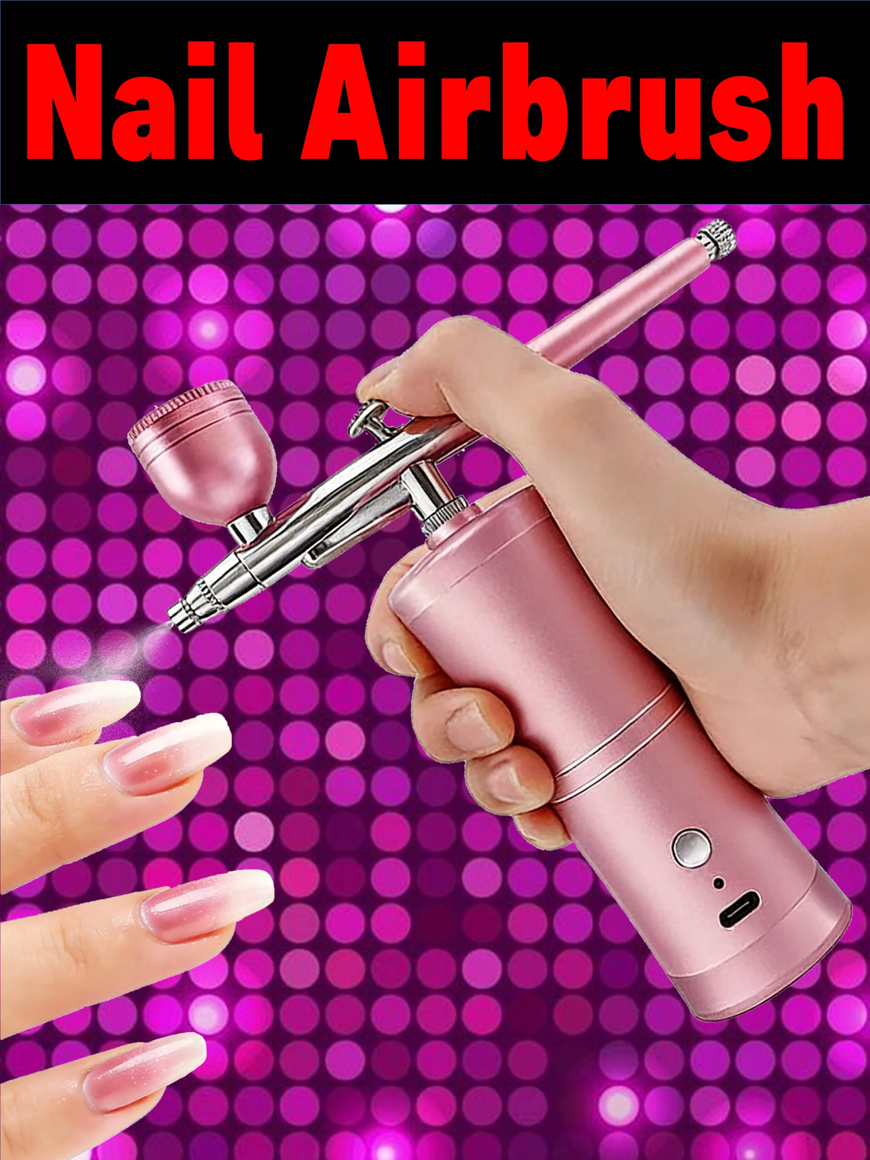 Nail Airbrush Porta…