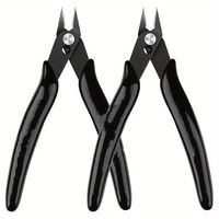 2PCS Mini Nose Cutting Plier Convenient Durable Diagonal Pliers Hand Tools High Carbon Steel Electrical Wire Cable Cutter