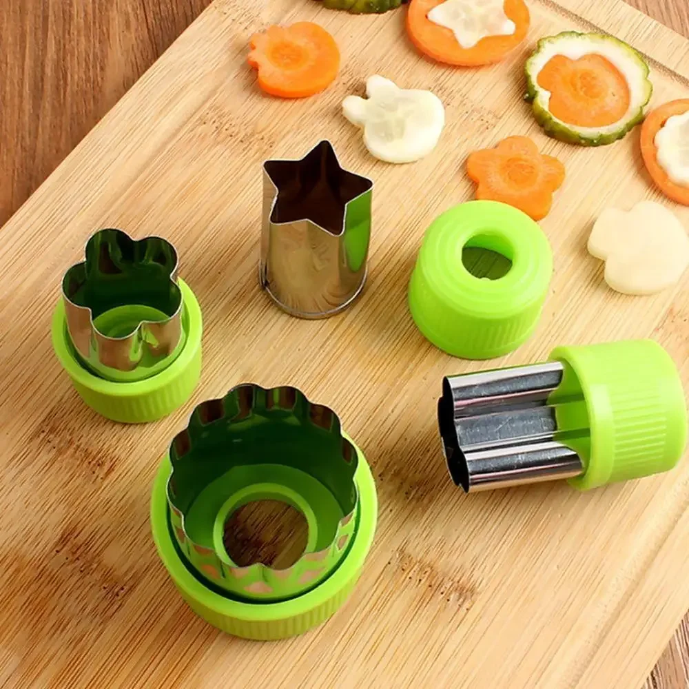 11Pcs/Set Food Decor Cute Shaper Durable Cutter Mold Cutting Vegetable Fruit DIY Cutter Set Kitchen Gadgets cooking kitchen item