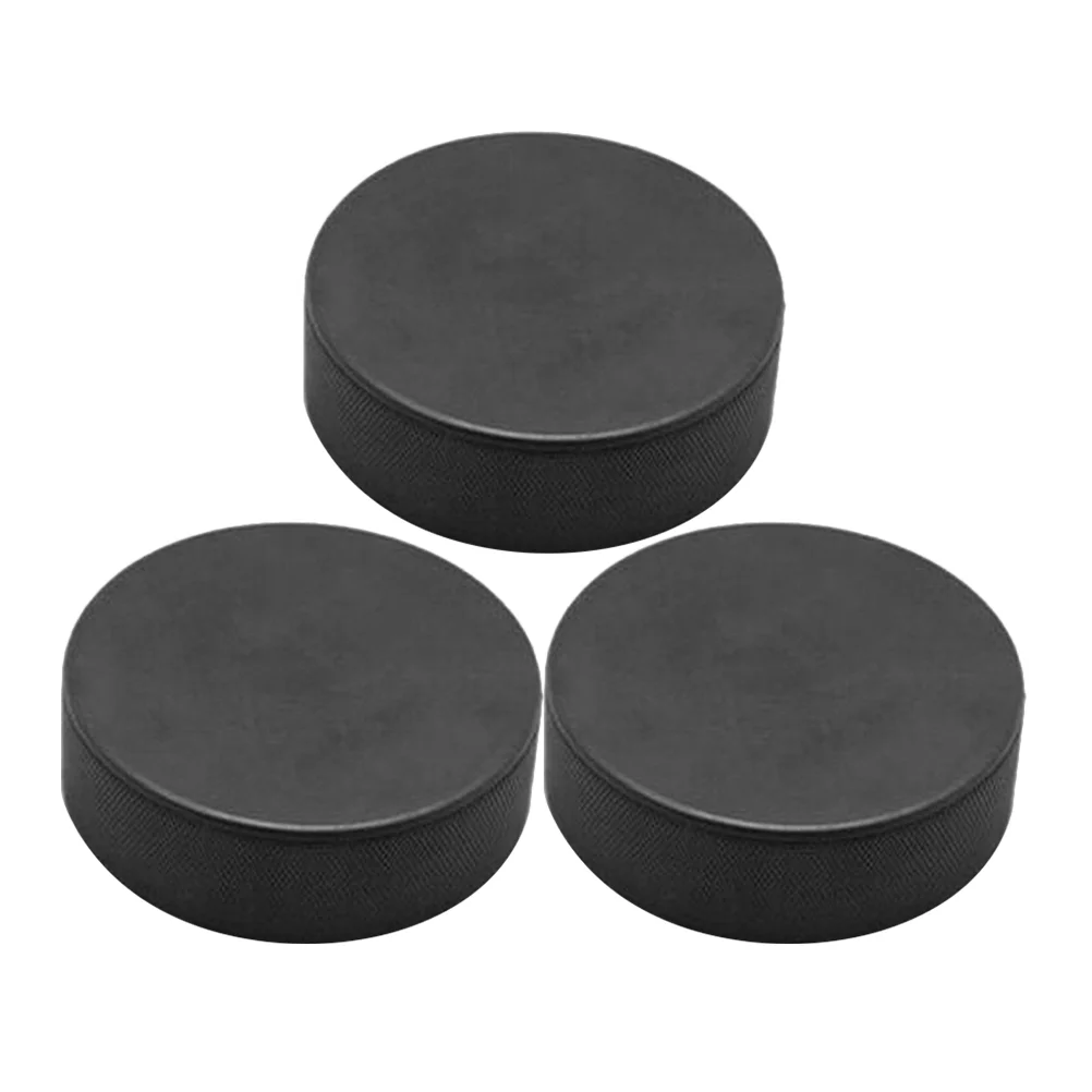 

2/3/6pcs Ice Hockey Puck Gym Hockey Ball Training Race Puck For Beginners Children Teenagers Practicing Supplies